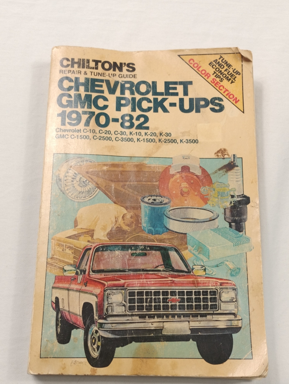 Chevrolet GMC Pick-Ups 1970-82 Repair & Tune-Up Guide - Red